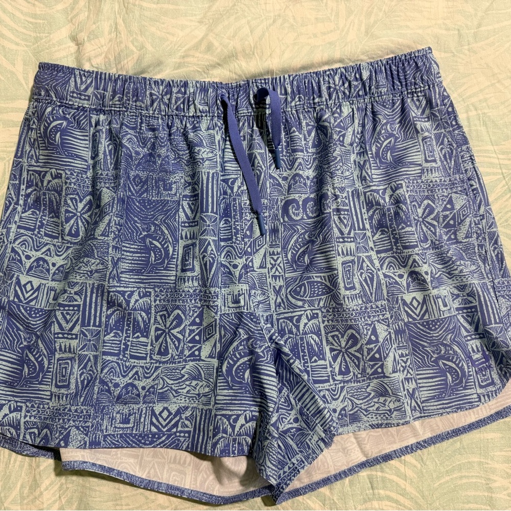 Huk Light Blue Shorts